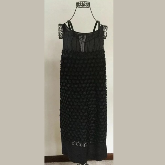 Leifsdottir Anthropologie little black dress  8 - Picture 1 of 7